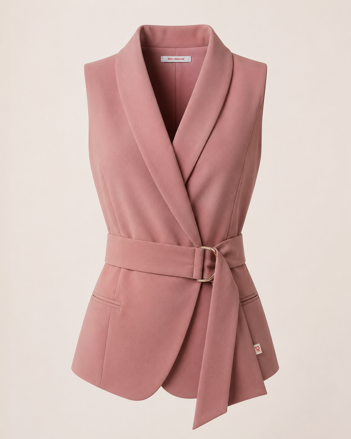 Red Fashion signature women vest